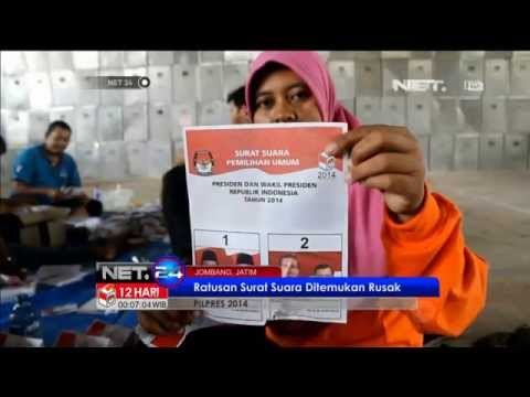 Persiapan logistik Pilpres 2014 - NET24