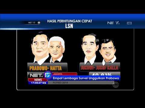 Timses dua Capres andalkan lembaga survei masing masing - NET17