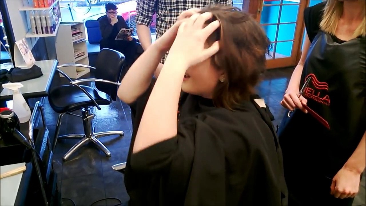 I Cut All My Hair Off! (Long Wavy Hair to Pixie Cut)