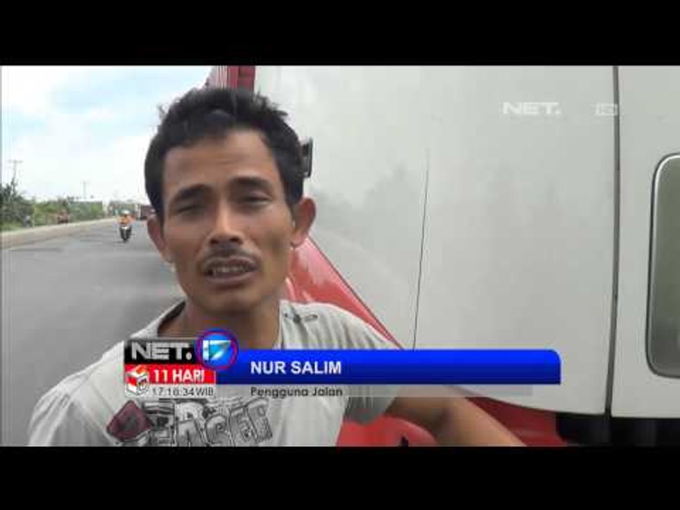 Ruas Jalan di Pantura Masih Rusak NET17
