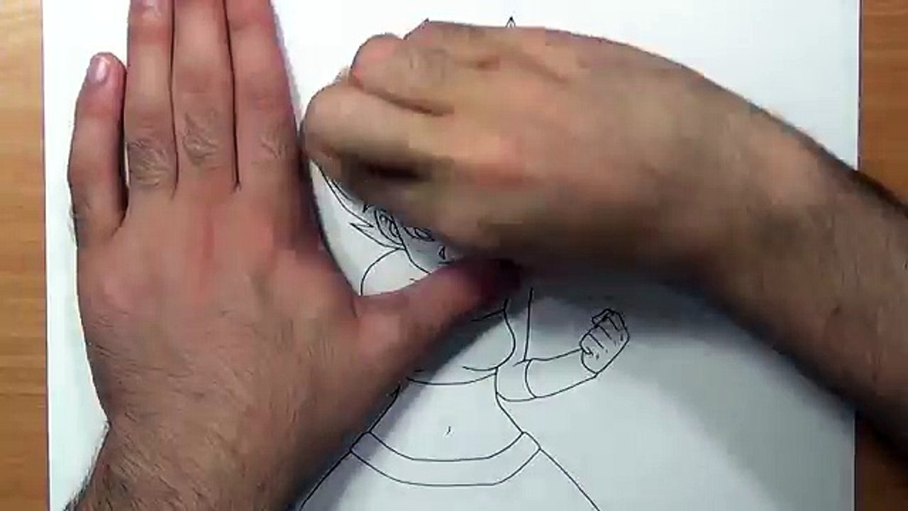 Drawing Caulifla turns Super Saiyan 2! | Dragon Ball Super