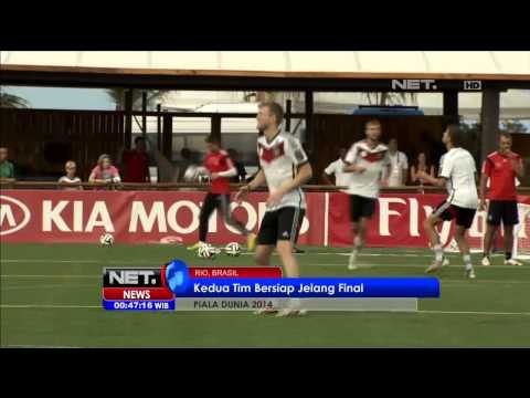 Dua Tim finalis piala dunia lakukan persiapan jelang laga pamungkas - NET24