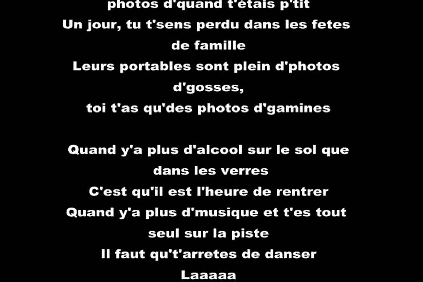 Orelsan La Fete Est Finie Paroles 1 Video Dailymotion