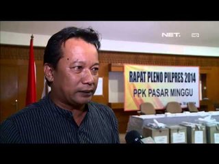 Скачать видео: Perhitungan suara Pilpres 2014 diwarnai protes saksi - NET5