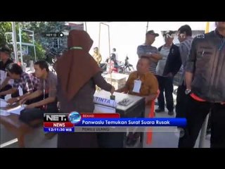 Pemilihan ulang di Bekasi - NET12