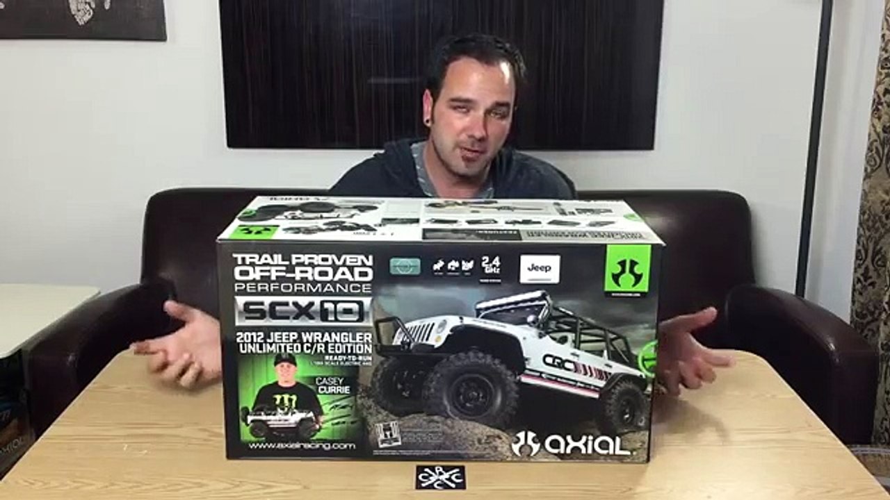 Unboxing: Axial SCX10 Jeep® Wrangler Unlimited C/R