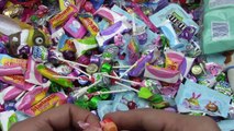 Charms Lollipops Party in My Tummy & A lot of New Candy Learn Colors with Candy