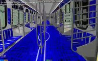 OpenBVE New York City Subway Car Concept for R211 Demonstration (Diaphragms)
