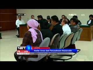 Mantan manager marketing PT Anugrah Nusantara akui diberi mobil oleh Anas - NET17