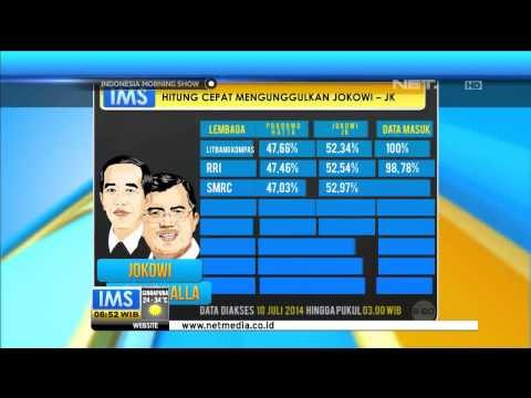 Update hasil audit lembaga survei hitung cepat Pilpres 2014 - IMS