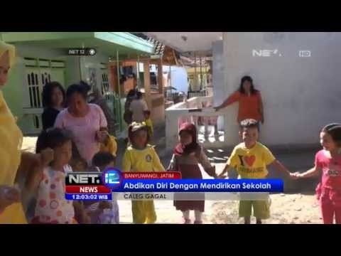 NET12 - Dirikan TK Gratis Bagi Warga Tak Mampu Walau Gagal Terpilih Sebagai Caleg