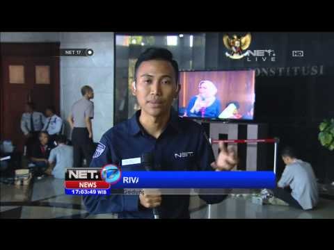 Majelis Hakim Konstitusi Periksa Saksi KPU -NET17