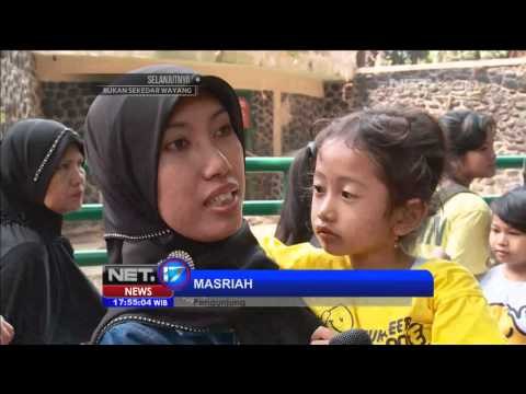 Ribuan pengunjung padati kebun binatang ragunan - NET17