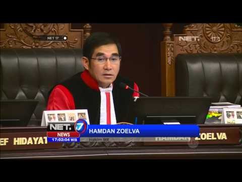 Mahkamah Konstitusi akan memverifikasi alat bukti sidang sengketa Pilpres 2014 - NET17