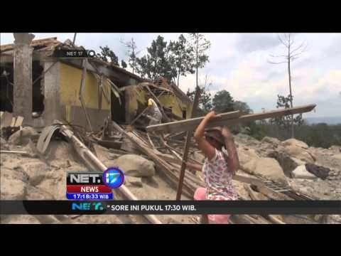 Warga Dekat Gunung Sinabung Nekat Kembali Ke Rumah - NET17