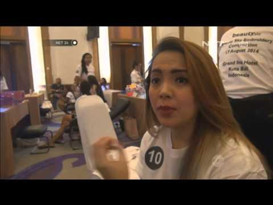 Kompetisi Sulam Alis dan Bibir di Bali -NET24