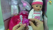Baby Warm – обзор куклы. Кушает, плачет и купается (аналог Baby Born) / Toys for girl. Videos Doll