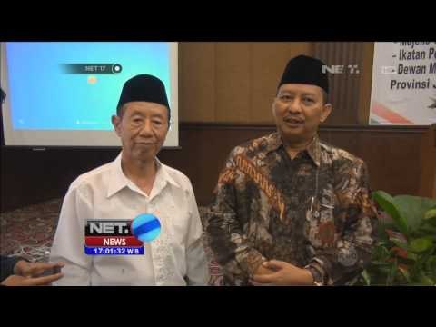 Ratusan tokoh agama gelar deklarasi tolak ISIS - NET17