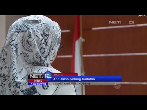 Atut jalani sidang tuntutan di Pengadilan Tipikor - NET12