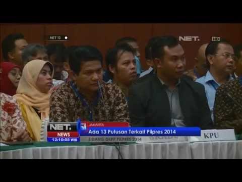 Live Report DKPP keluarkan putusan soal pelanggaran kode etik saat Pilpres 2014 - NET12