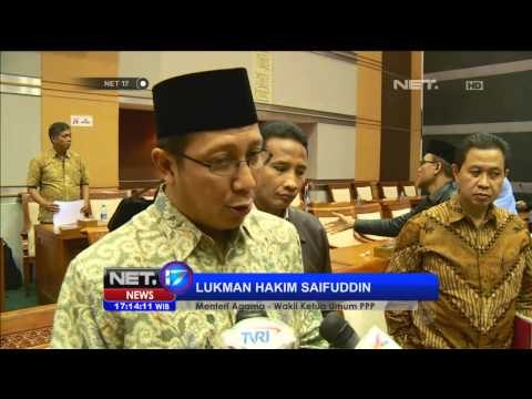 Menteri agama Lukman Hakim mengundurkan diri dari kursi dewan periode 2014-2019 - NET17