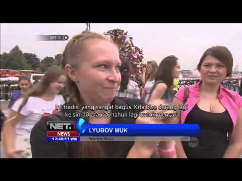 Tradisi Gembok Cinta di Berbagai Negara - NET12