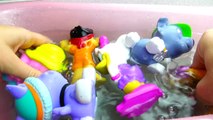 PAW PATROL Disney PIXAR FINDING DORY BUBBLE GUPPIES Tubby Fun with Mr. Bubble Magic Bath Crackles