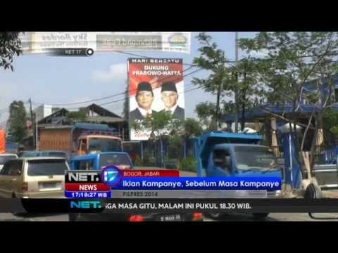 NET17 - Iklan atau kampanye Capres dan Cawapres ternyata tak dikenakan pajak oleh pemerintah