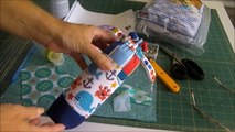 Sew an insulated cover for a baby feeding bottle or water bottle