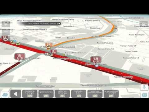 Real Time Traffic Update 18 Agustus 2014 Melalui Aplikasi WAZE -IMS