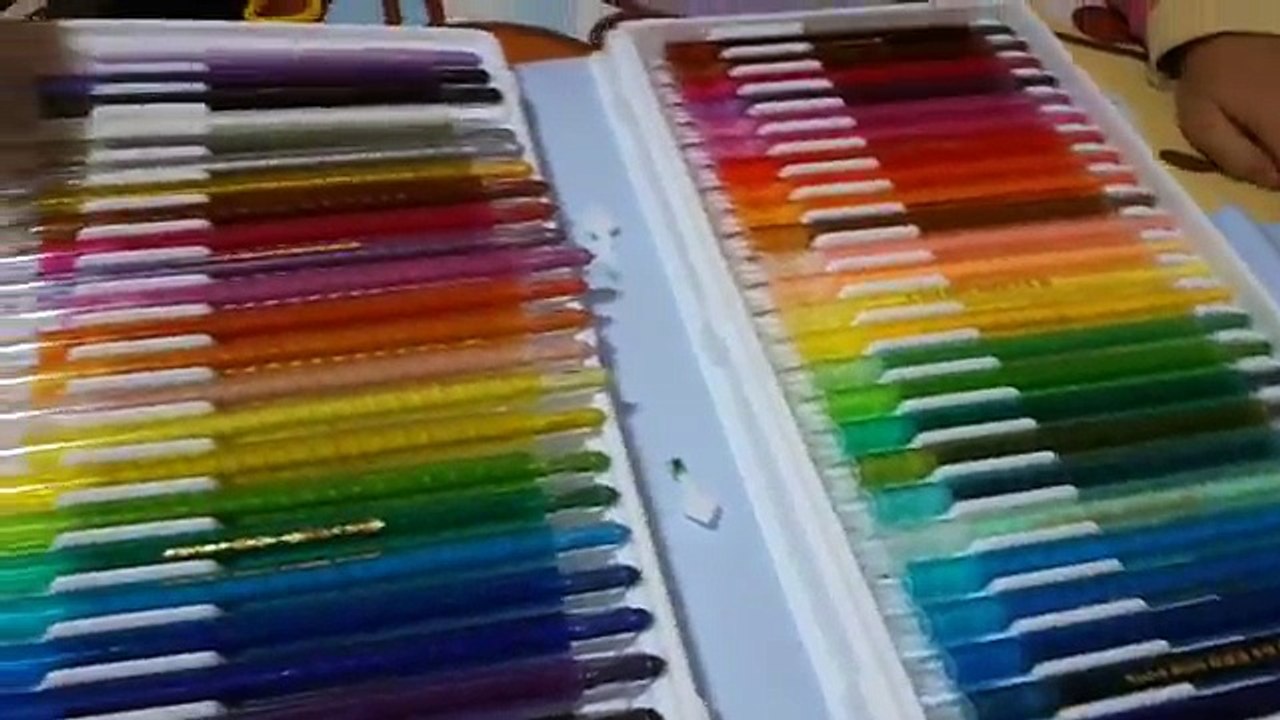 [Miss Koala]Kids Art - Colored Pencil Drawing / 키즈아트-색연필로 그림그리기/지구 투명이 색연필 50colors