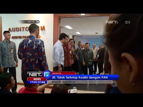 Joko Widodo dan Jusuf Kalla masih menjajaki koalisi dengan PAN - NET17