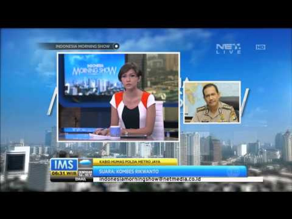 Phone Interview dengan Kabid Humas Polda Metro Jaya Mengenai Pengamanan Sidang Putusan MK -IMS