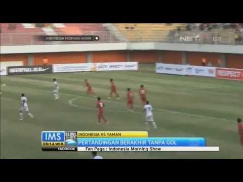 TIMNAS Indonesia gagal raih kemenangan saat jamu TIMNAS Yaman - IMS