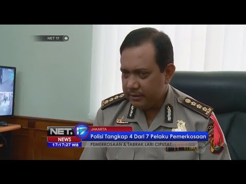 Polisi tangkap 4 dari 7 orang pelaku pemerkosaan bocah 13 tahun di Ciputat - NET17