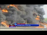 Pipa Distribusi BBM Pertamina yang Terbakar di Subang Akibat Aksi Pencurian Minyak -NET24