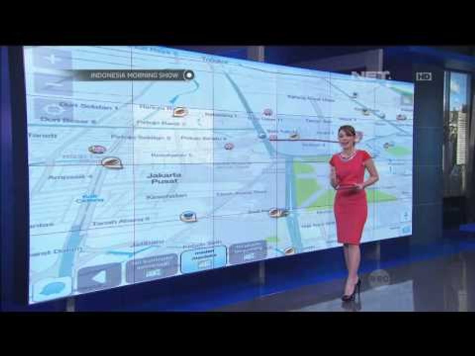 Kondisi Lalu Lintas 21 Agustus 2014 Menggunakan Aplikasi WAZE -IMS