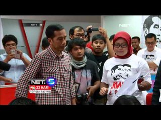 NET5 Jokowi Blusukan ke Bekasi dan Telepon Donatur