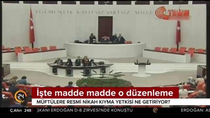 İşte madde madde o düzenleme