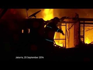 Kebakaran Hanguskan Puluhan Rumah di Kebon Kacang -NET12