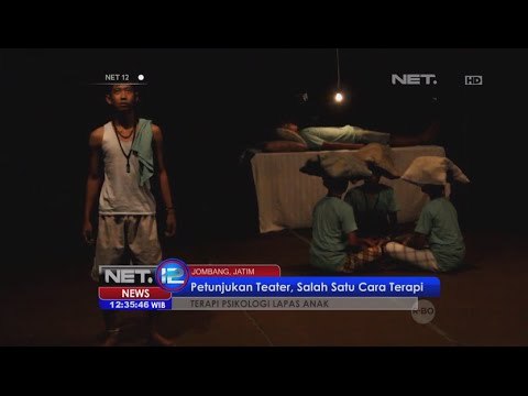 Terapi psikologis lapas anak dengan pertunjukan teater untuk salah satu cara terapi - NET12