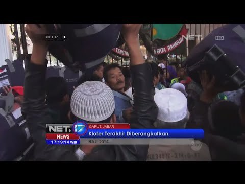 400 Jemaah haji kloter terakhir asal Garut diberangkatkan - NET17