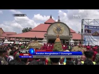 Ritual Rutin Grebeg Gunungan di Yogyakarta Saat Hari Besar Islam -NET5