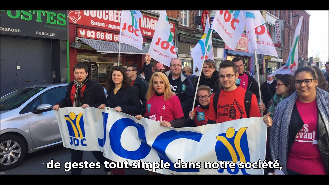 Action 60 ans de la Mission Ouvrière et teaser fêtes de Noël 2017