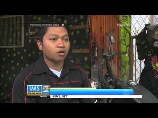 Kreasikan sampah otomotif jadi robot - IMS