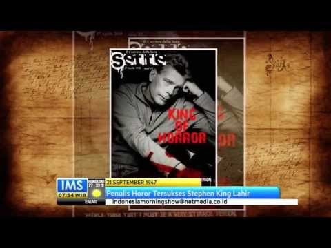Today's History 21 September 1947 - Penulis Stephen King Lahir di Amerika Serikat -IMS