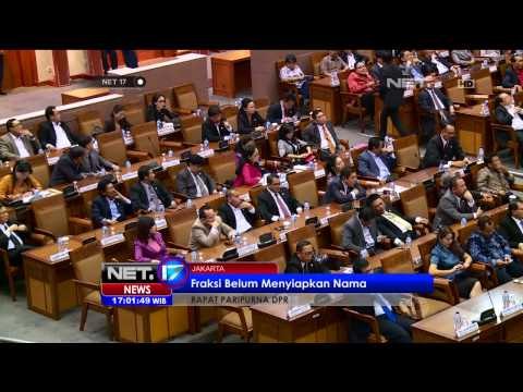 Rapat Paripurna penetapan anggota komisi dan alat kelengkapan DPR ditunda - NET17