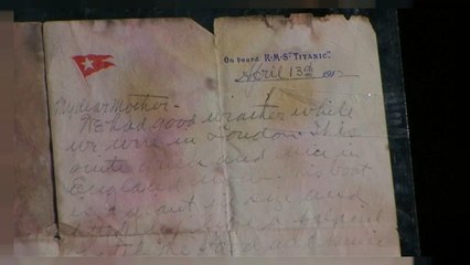 Σε δημοπρασία χειρόγραφο που διασώθηκε του Τιτανικού