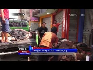 Perajin Kulit Kebanjiran Bahan Baku Siap Olah Murah Meriah -NET5