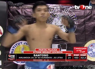 One Pride MMA Straw Weight, Zaenudin VS Santoso